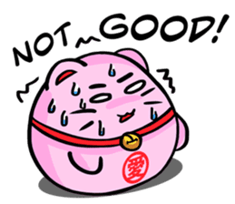 Pinky Maneki Neko - God of Love sticker #11644061