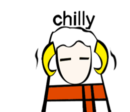 Sheep action sticker sticker #11644284