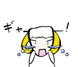 Sheep action sticker sticker #11644294