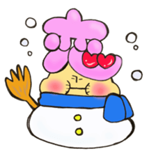 Mr. dagger love mushroom sticker #11644599