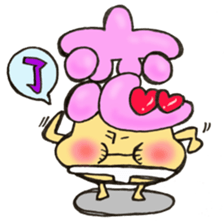 Mr. dagger love mushroom sticker #11644629