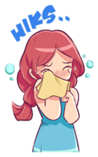 Adorable girl (Eng) sticker #11644660