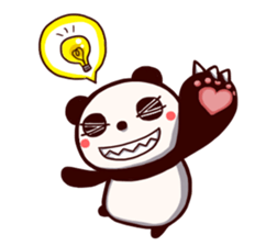 zekkyo panda sticker #11644759