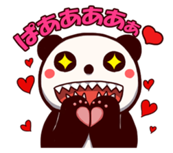 zekkyo panda sticker #11644776