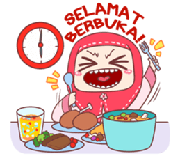 Udin & Aisyah_Ramadhan sticker #11644886