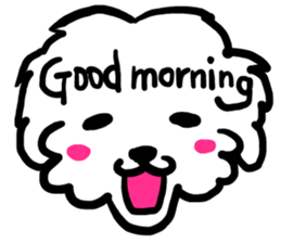 Margin Dog ~English ver~ sticker #11644997