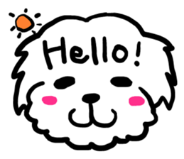 Margin Dog ~English ver~ sticker #11644998