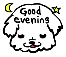 Margin Dog ~English ver~ sticker #11644999