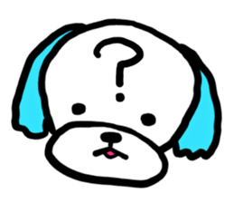 Margin Dog ~English ver~ sticker #11645009
