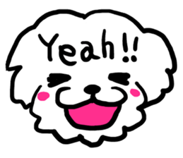 Margin Dog ~English ver~ sticker #11645011