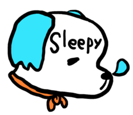 Margin Dog ~English ver~ sticker #11645014