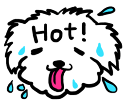 Margin Dog ~English ver~ sticker #11645016