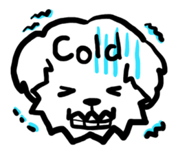 Margin Dog ~English ver~ sticker #11645020
