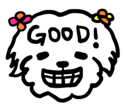 Margin Dog ~English ver~ sticker #11645021