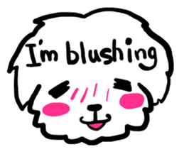 Margin Dog ~English ver~ sticker #11645023