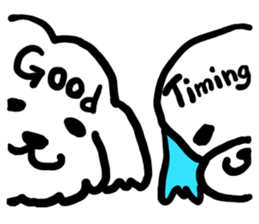 Margin Dog ~English ver~ sticker #11645031