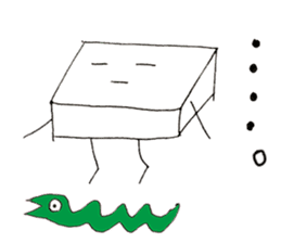 Mr.tofu-kun sticker #11645114