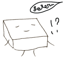 Mr.tofu-kun sticker #11645147