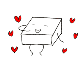 Mr.tofu-kun sticker #11645149