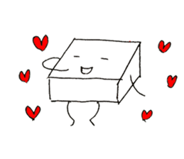 Mr.tofu-kun sticker #11645149