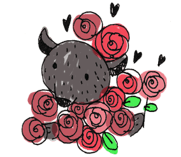 Kind wolf sticker #11645192