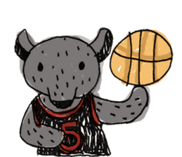 Kind wolf sticker #11645210