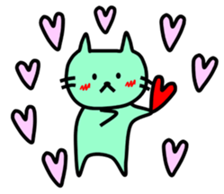 The pretty Cat sticke !! sticker #11645911