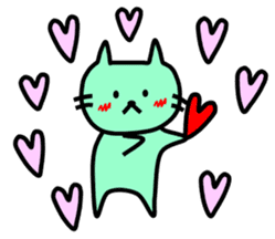 The pretty Cat sticke !! sticker #11645911