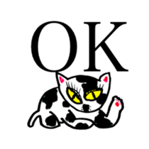 CAT OF ABURAYAMA sticker #11645954