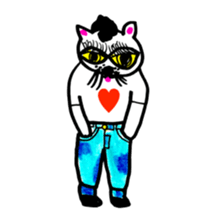 CAT OF ABURAYAMA sticker #11645969