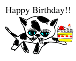 CAT OF ABURAYAMA sticker #11645989