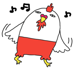pantu of chicken sticker #11646516