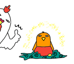 pantu of chicken sticker #11646550