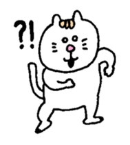 Kawaii White Kitty sticker #11646725