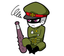 Gokutojihen Gokusotsu Sticker 1st series sticker #11647060