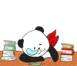 Banda the Lazy Panda sticker #11647163