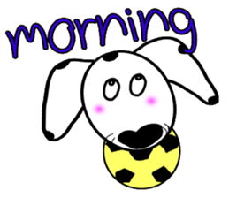 TAM spotty dog2 sticker #11647194