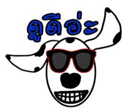 TAM spotty dog2 sticker #11647195