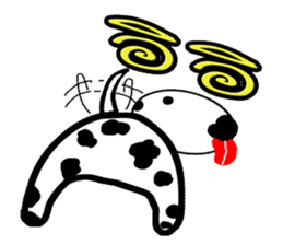 TAM spotty dog2 sticker #11647197