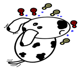 TAM spotty dog2 sticker #11647201