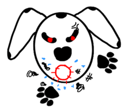 TAM spotty dog2 sticker #11647208