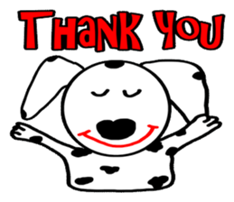 TAM spotty dog2 sticker #11647209