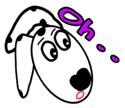 TAM spotty dog2 sticker #11647223