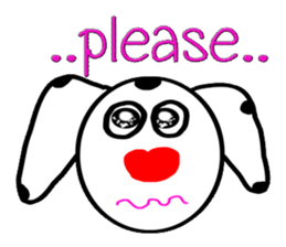 TAM spotty dog2 sticker #11647225