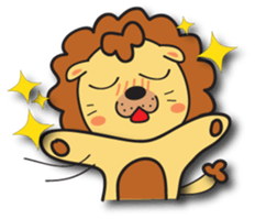 Yonyon the Lion sticker #11647433