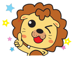 Yonyon the Lion sticker #11647435