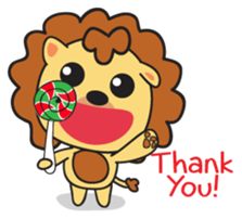 Yonyon the Lion sticker #11647436