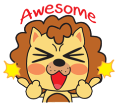 Yonyon the Lion sticker #11647437