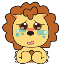 Yonyon the Lion sticker #11647438