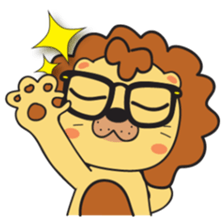 Yonyon the Lion sticker #11647441
